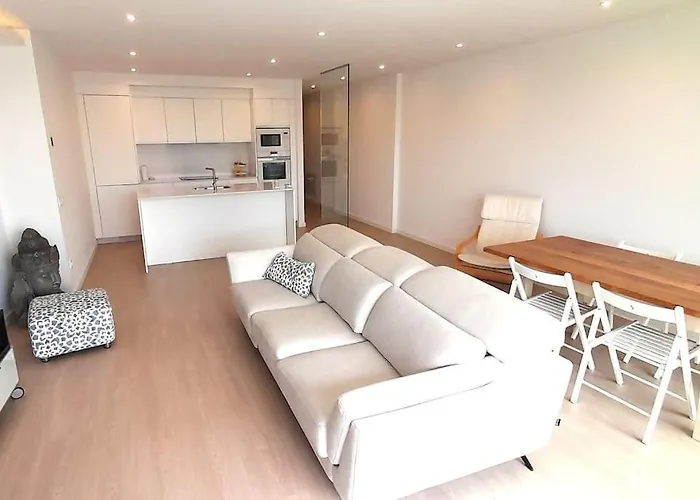 Deluxe Vistas Al Mar Con Terraza Apartamento Foz